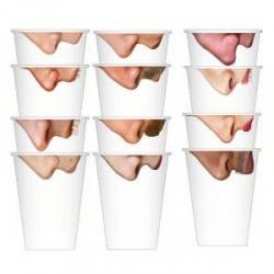 Pick Your Nose Paper Cups